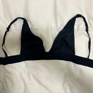Skims Cotton Plunge Bralette